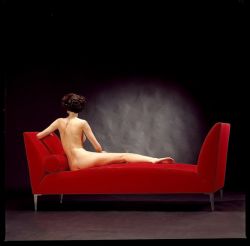 NUDE ON RED SOFA1